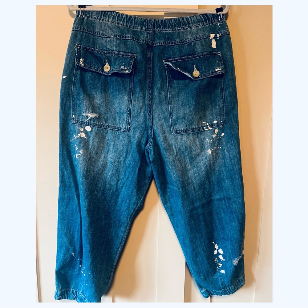 Free People Mixed Up Utility Jean - Picture 8 of 10